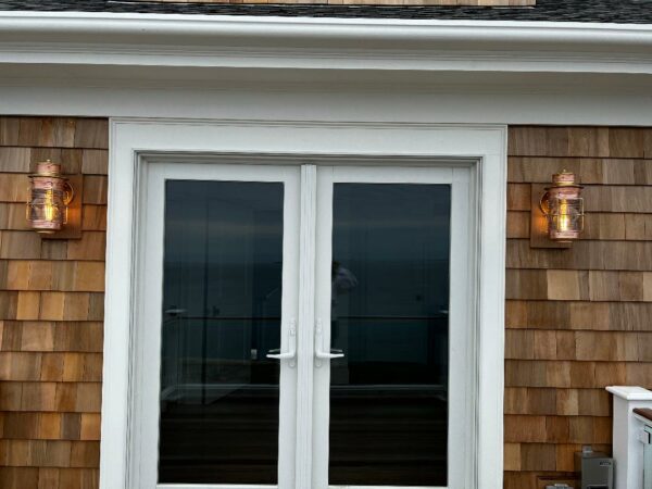 Cape Cod Anchor Wall Lantern Medium Caged - Image 26