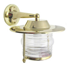 CCLBBH-3 Brass Nautical Side Arm Wall Light