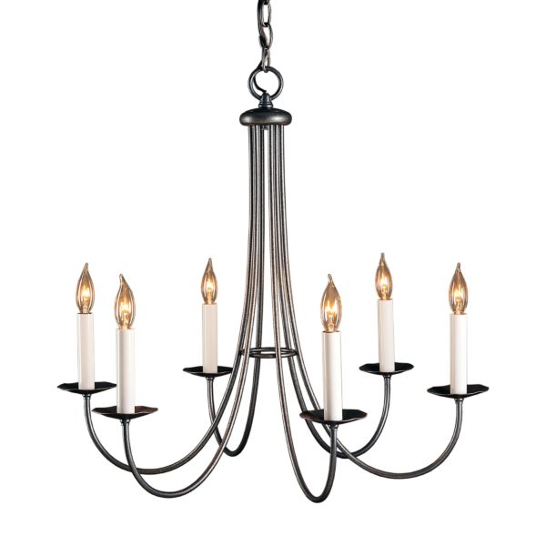 CCL Simple Sweep 6 Arm Chandelier