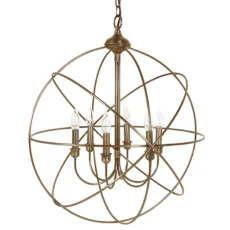 CCL ORB CH908 6-Candle Hanging Orb