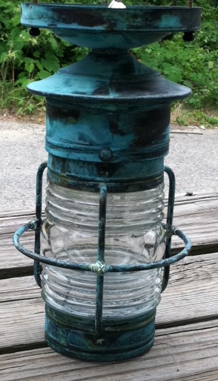 CCL Cape Cod Ceiling Small Caged Lantern