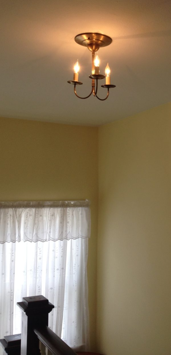 CCL903F Flush Three-Arm Chandelier