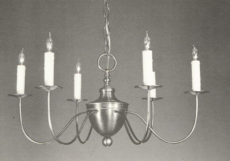 CCL606-6 Brass Chandelier