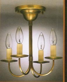 CCL904F Flush Four-Arm Chandelier