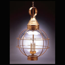 CCL2862 14" Glass Round Hanging Lantern