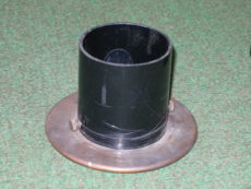 Lexan Post Mount with Ring