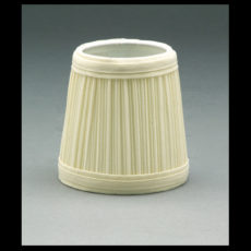 Eggshell Pleated Chandelier and Sconce Lampshade