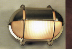 CCL4871 Brass Oval Wall Bulkhead Light