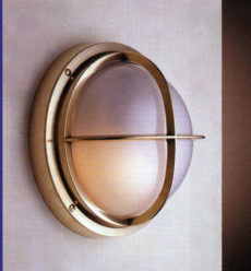 ST2226/4452 Brass Criss-cross Bulkhead Light