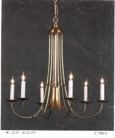 CCL700-6 Salem Chandelier